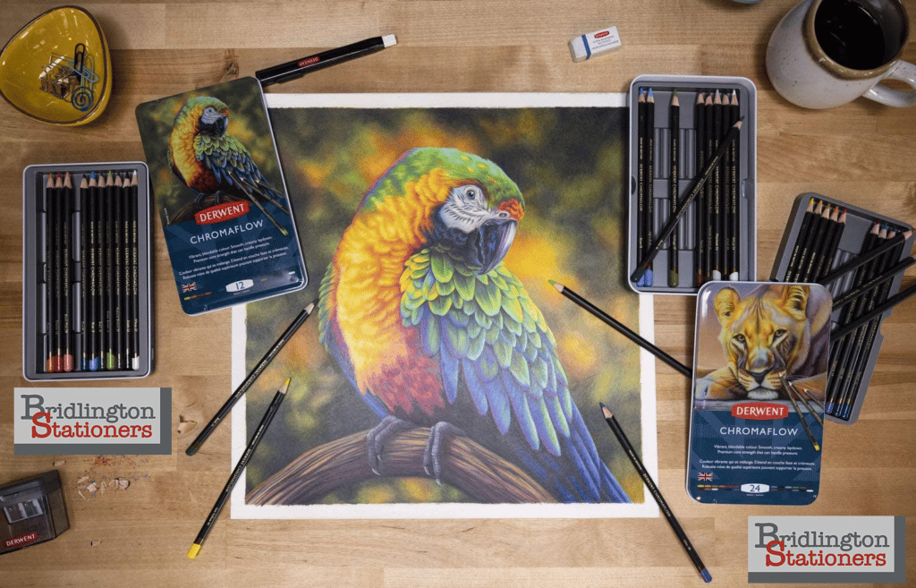 Derwent soft Pencils at Bridlington Stationers 